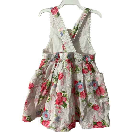 Baby Gap Y2K White Floral Sundress 18/24 Mos. - Picture 3 of 6